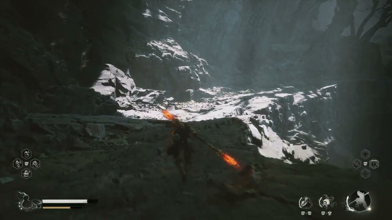 Black Myth: Wukong - Chapter 4 Gathering Cave: Escape The Spiders Flood Action Set-piece Sequence