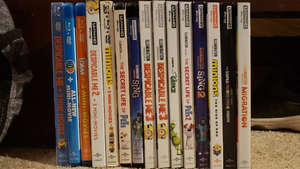 My Complete Illumination Entertainment Movie Collection