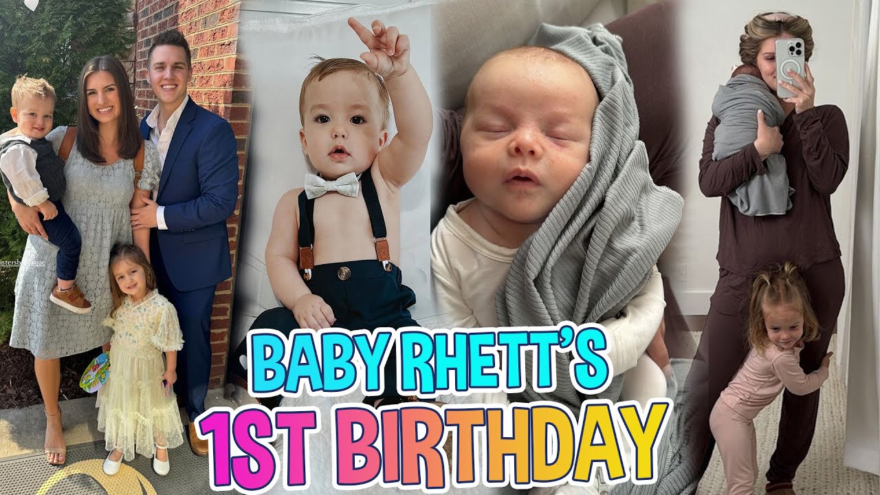 Alyssa Bates Celebrates Baby Rhett's First Birthday! Carlin's Upcoming Baby! Josie's Newborn Baby!