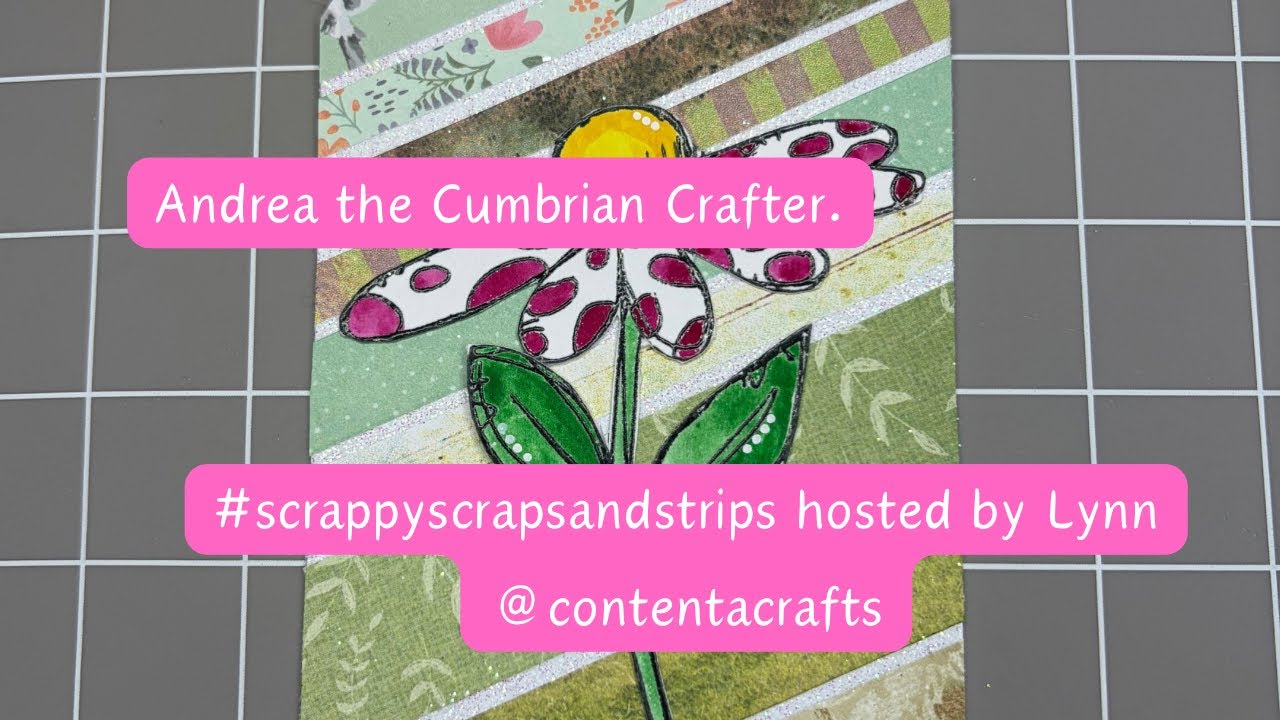 #scrappyscrapsandstrips, ведущая Линн @contentacrafts
