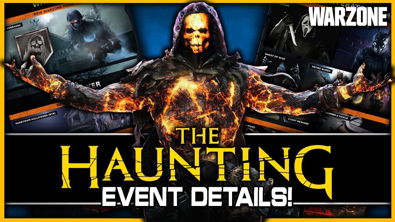 New SMG, Warzone at Night, Infected, & More!! | (The Haunting Event)