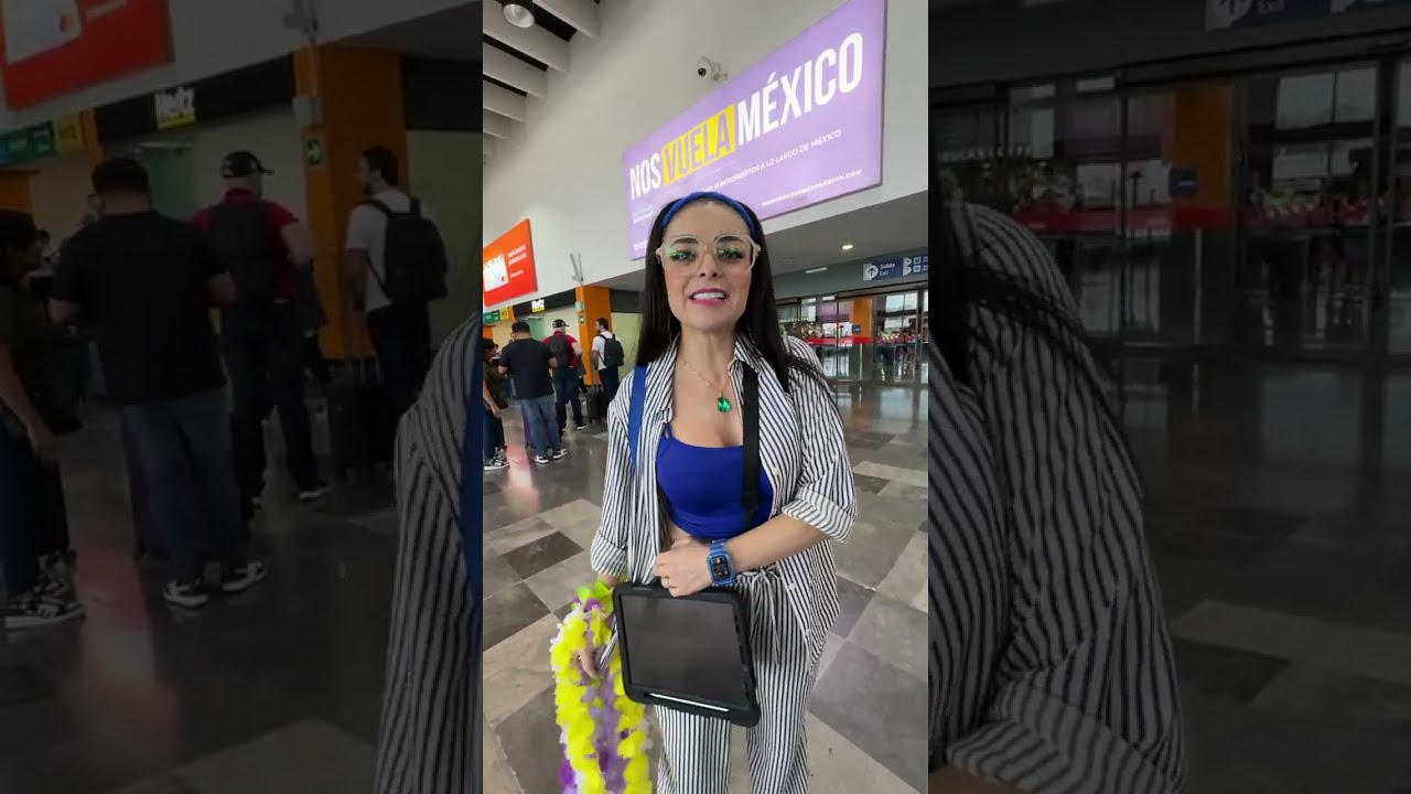 Les entregue regalos a los fans que me esperaron en el aeropuerto y recibí una linda noticia
