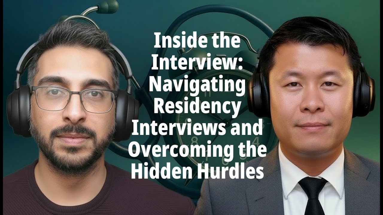 Episode 23 - Inside the Interview: Navigating Residency Interviews and Overcoming the Hidden Hurdles