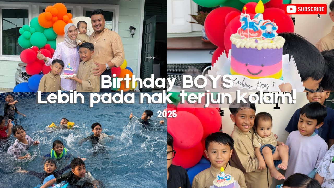 SEWA HOMESTAY DI NILAI SAMBUT BIRTHDAY ANAK! 