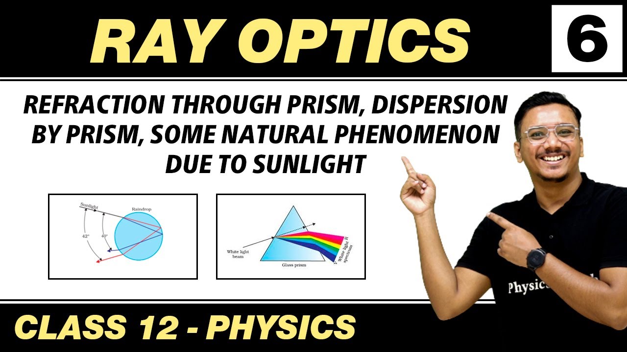 Ray Optics 06 : Refraction through Prism | Dispersion by Prism | Class 12 NCERT