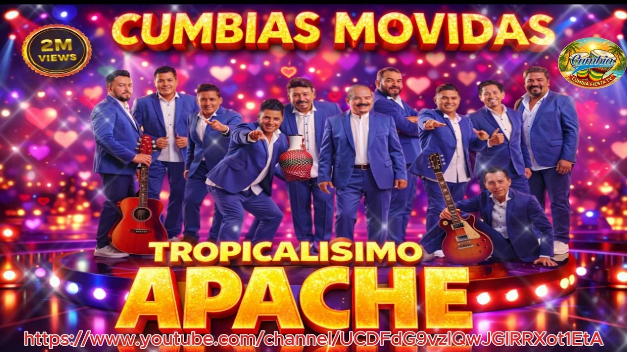 Tropicalisimo Apache 🎵 Exitos Quemantes De Siempre 💃💖 Cumbias Para Bailarr