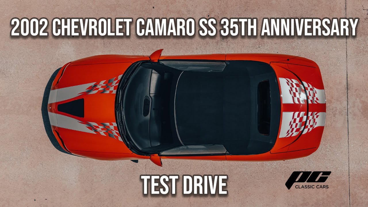 *SOLD* 2002 Chevrolet Camaro SS 35th Anniversary Test Drive - LS1 - 6 Speed - 23K Miles