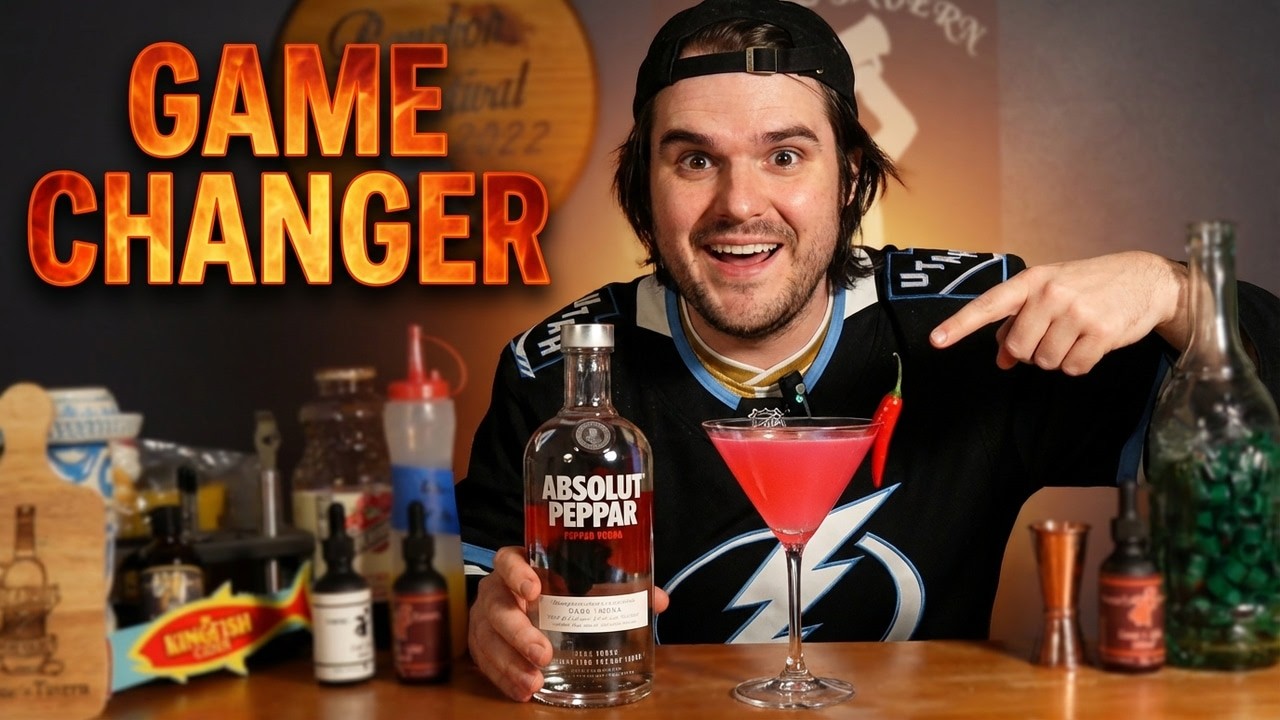 I Made a Spicy Cosmo with Fiery Vodka