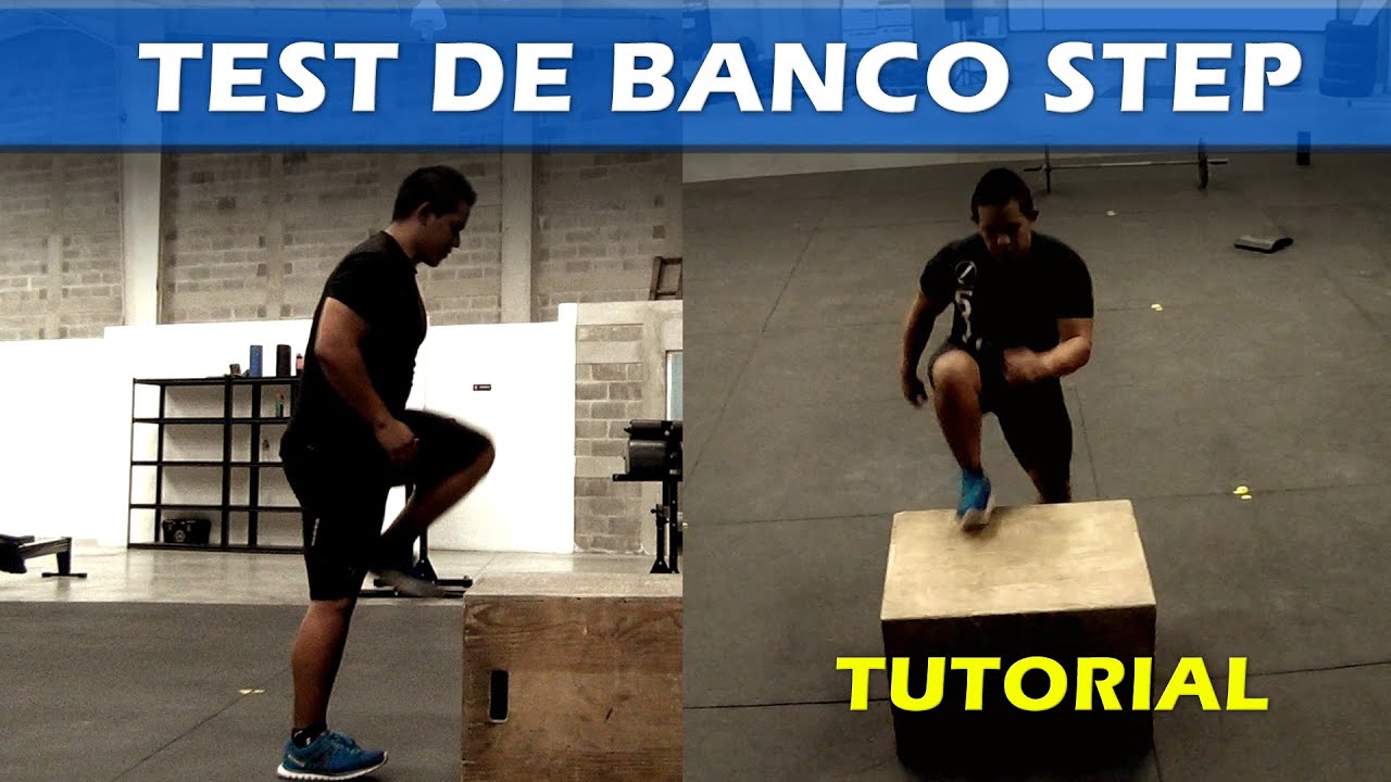 PRUEBAS FÍSICAS - TUTORIAL | Test de Banco Step de 3 minutos