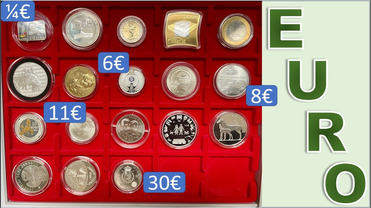Exotische Euro Sammlerm&uuml;nzen mit 4&euro;, 6&euro; oder 11&euro;. Sind die Wertvoll?