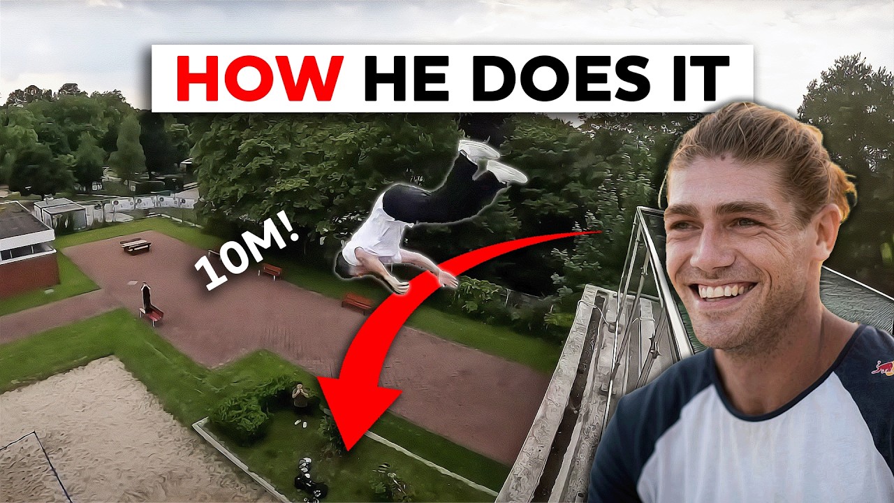 Dive Front Flip Like Dom Tomato - Parkour Expert Analysis