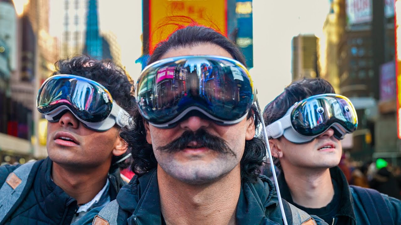3 Apple Vision Pros in NYC (real life test)