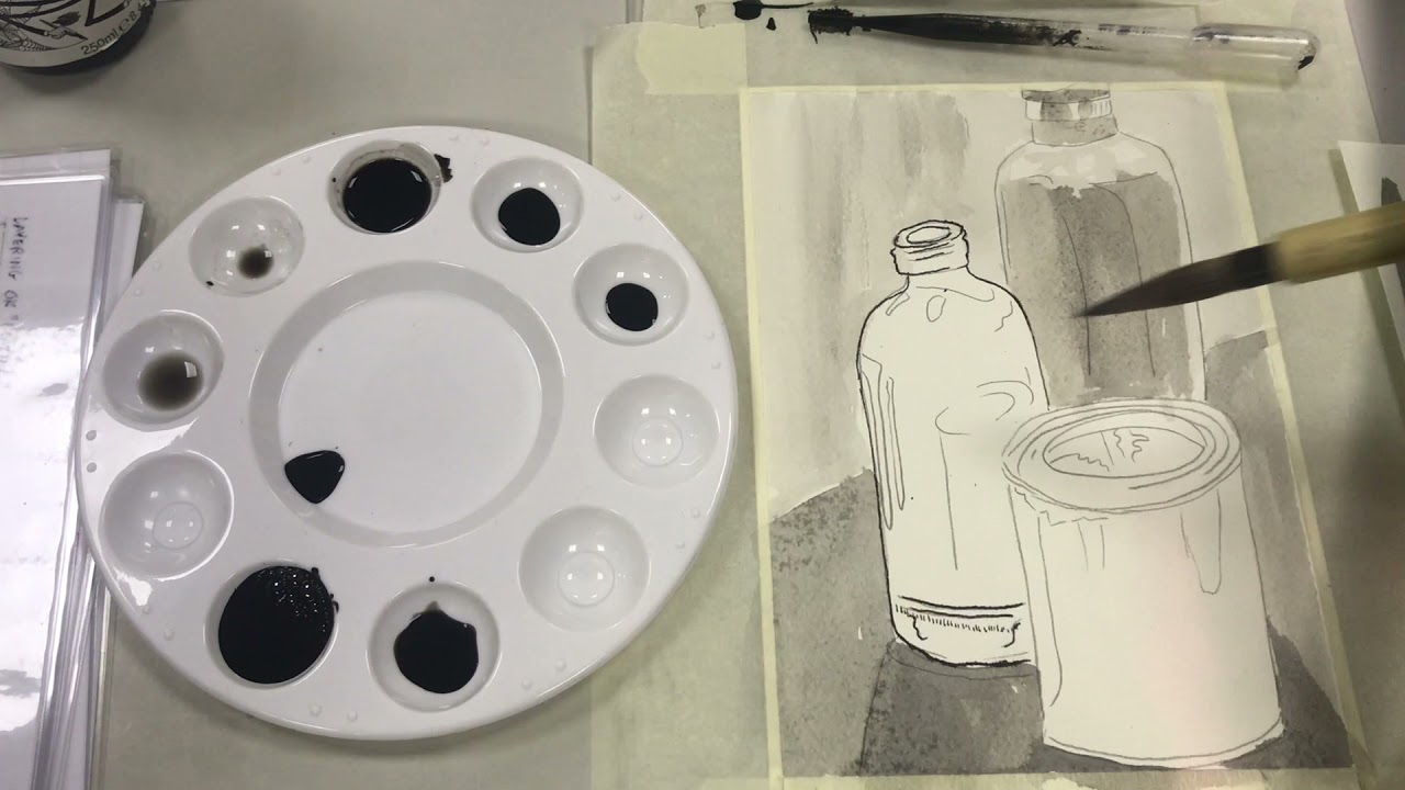 Ink Observation Painting