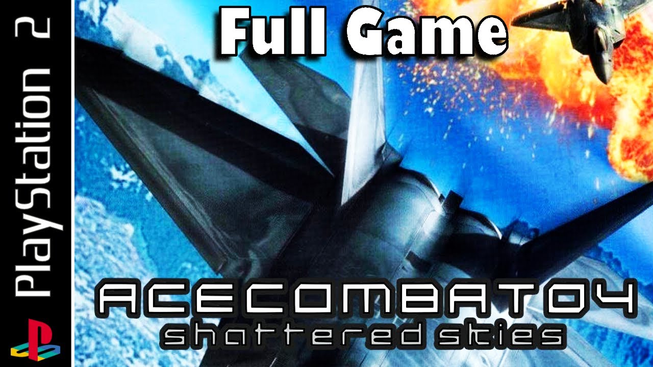 Ace Combat 04: Shattered Skies (PS2) | Full Game - No Commentary | Hard - Blind