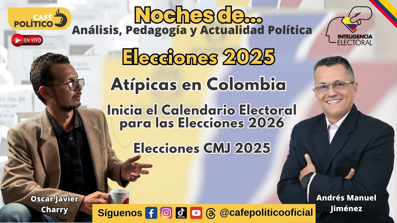 Elecciones 2025, Atipicas en Colombia