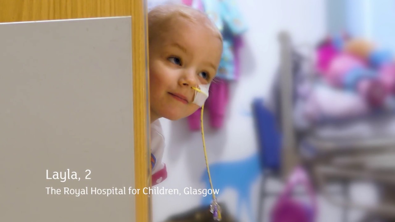 Glasgow Children's Hospital Charity - Schiehallion Appeal Advert