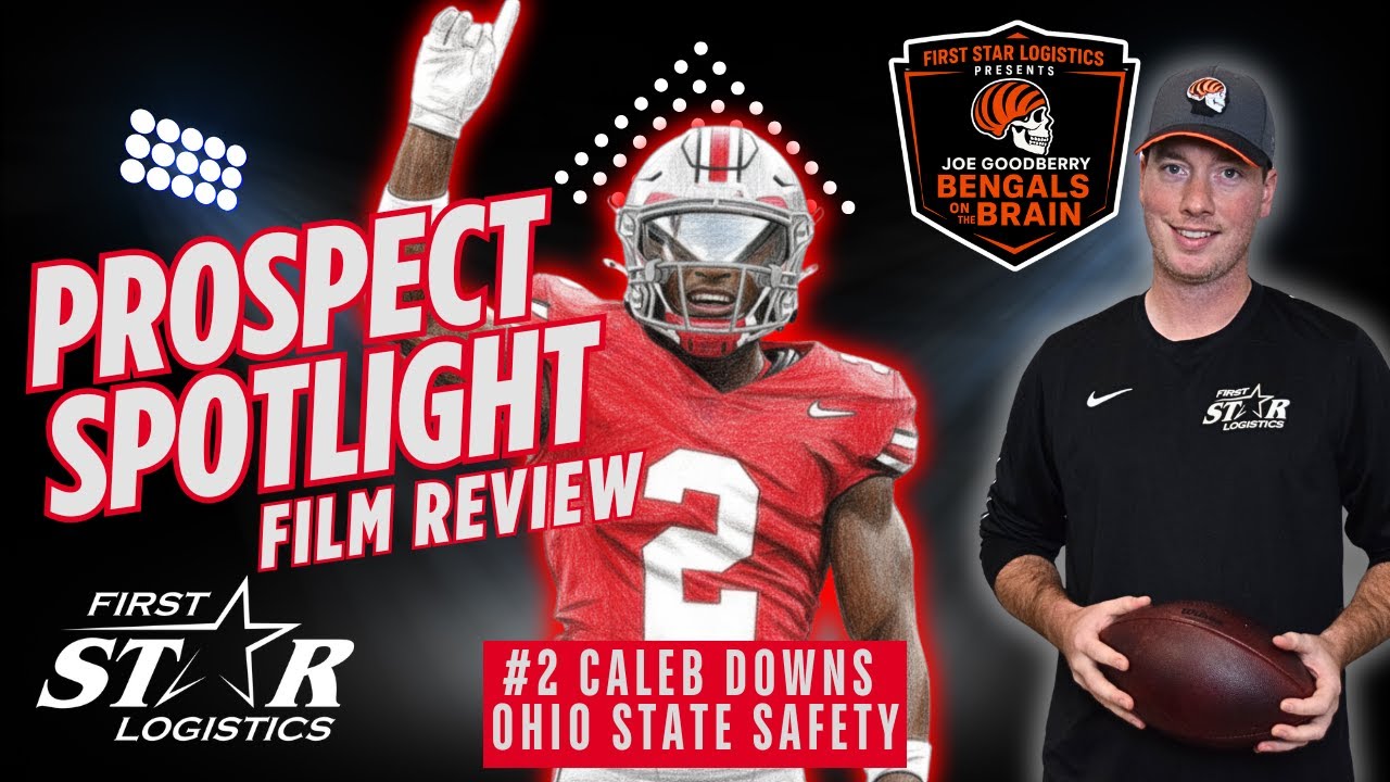 Caleb Downs Film Review - Generational Safety Prospect? Should Bengals Take at No. 10 If Available?