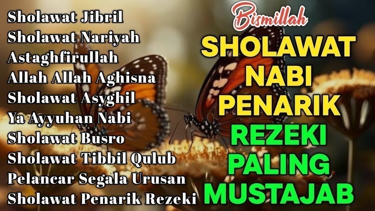 KUMPULAN SHOLAWAT MAGNET REZEKI | SHOLAWAT JIBRIL, SOLAWAT BUSYRO | SHOLAWAT VIRAL TERBARU 2025