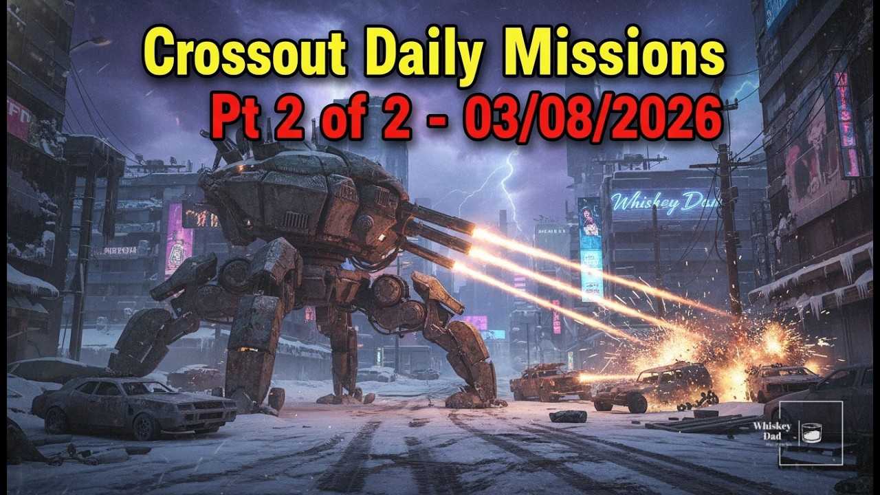 Crossout Daily Missions Pt 2 of 2 - 03/08/2026