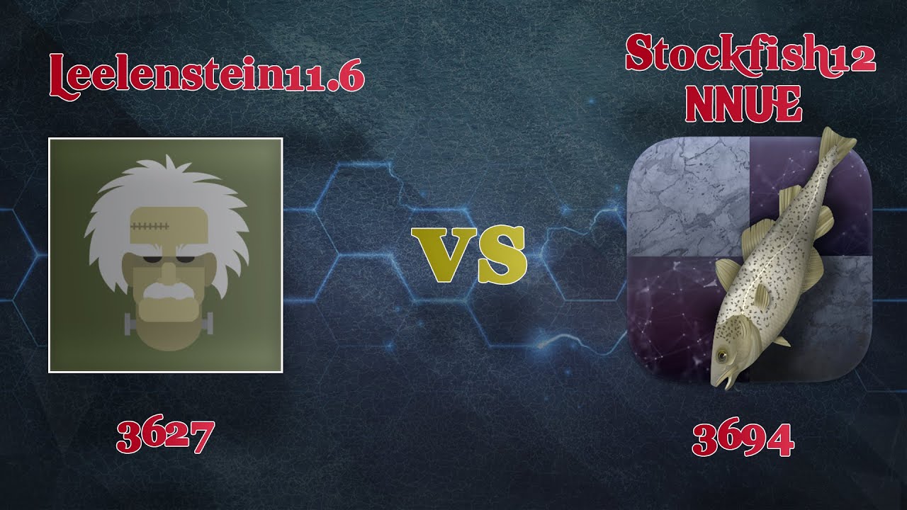 Complicated Endgame!! || Stockfish12(NNUE) vs Leelenstein