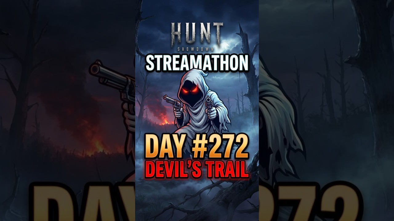 DEVIL'S TRAIL is HERE! New Event Chaos in Hunt: Showdown | Streamathon Day 272