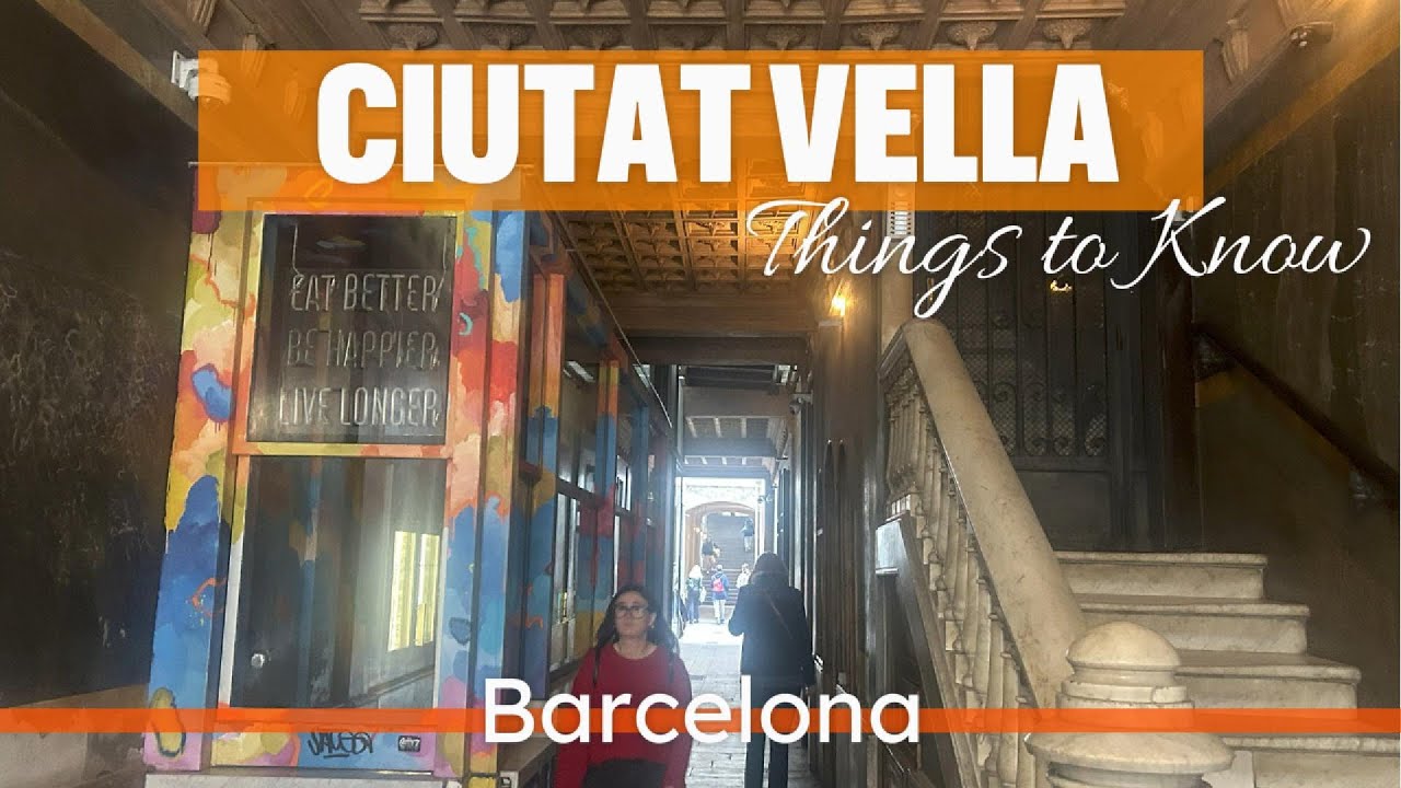 Inside The Most AMAZING Secret Spots in Ciutat Vella Barcelona