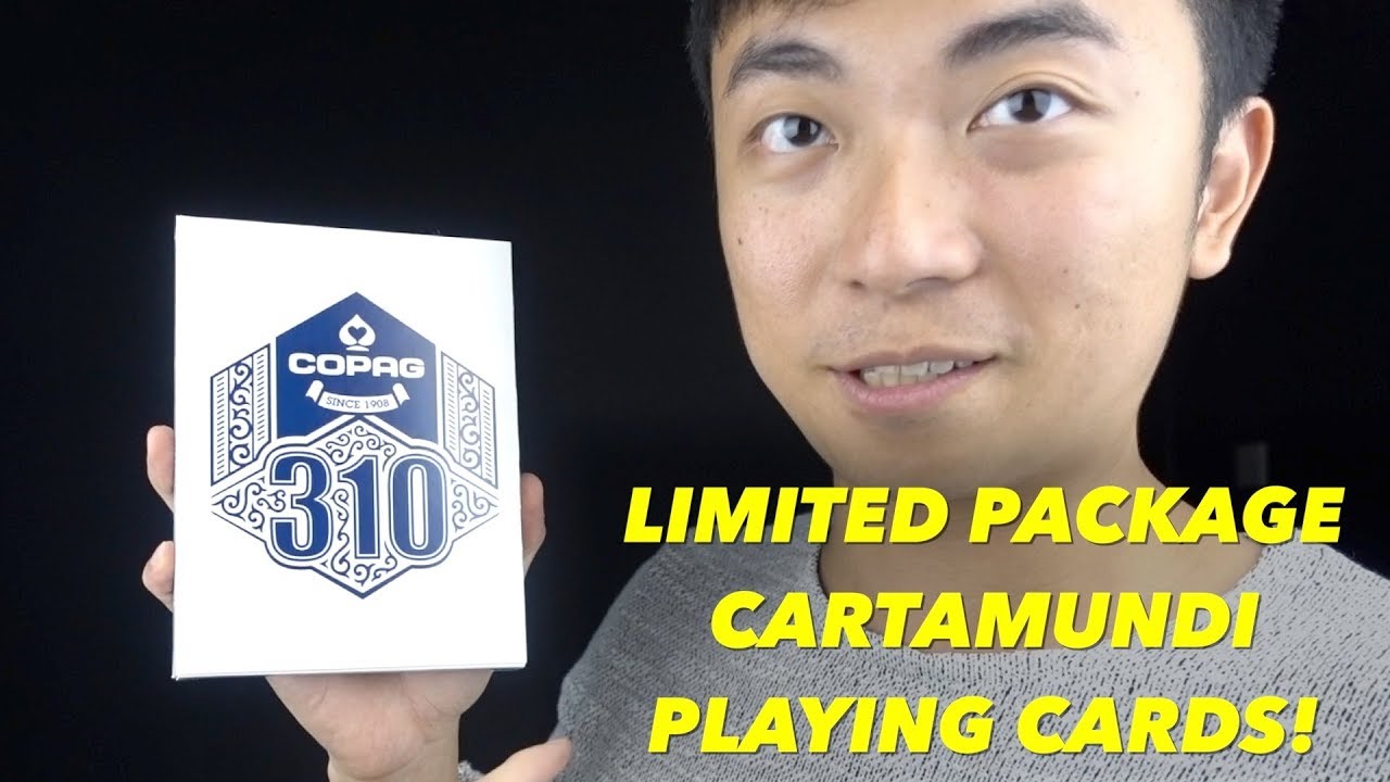 Cartamundi Copag 310, a deck INSPIRED BY ME!? (+How I break in a deck)