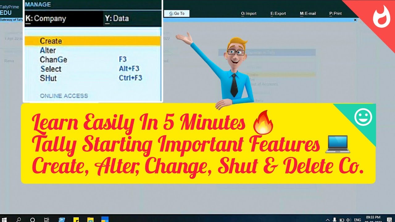 How To Start Tally Prime In Laptop | How To Open Tally Prime In Laptop | Tally Starting