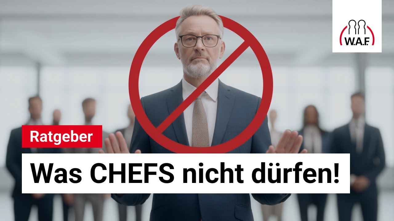 5 Dinge, die Arbeitgeber nicht dürfen (aber trotzdem tun) | Betriebsrat Video
