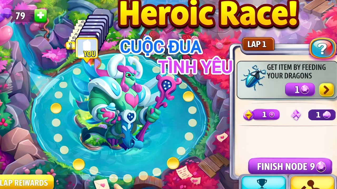 Tập 10 dragon city: Cuộc đua tình yêu mới chính thức bắt đầu !!