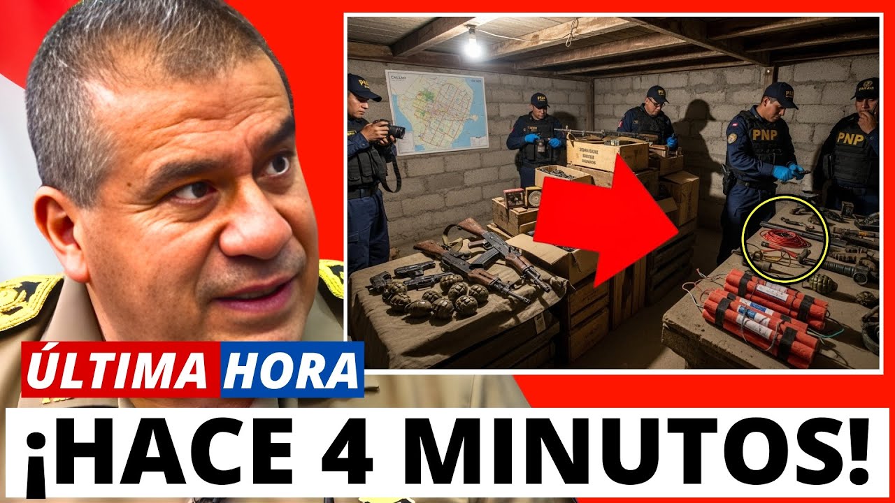 💥 BÚNKER SECRETO, ARMAS Y EXPLOSIVOS: ASÍ FUE EL MEGAOPERATIVO DE LA PNP EN EL CALLAO 🔥