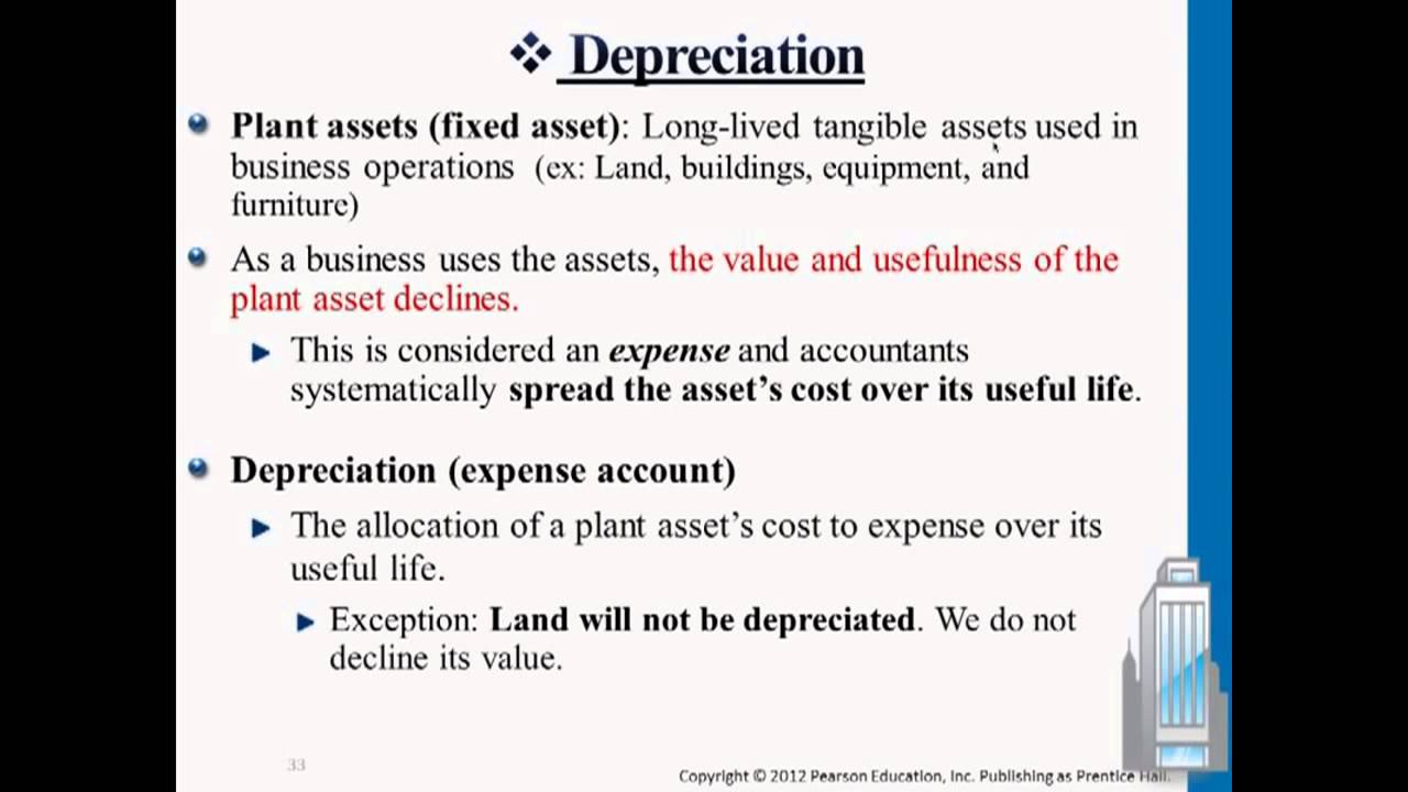 Depreciation - Professor Victoria Chiu