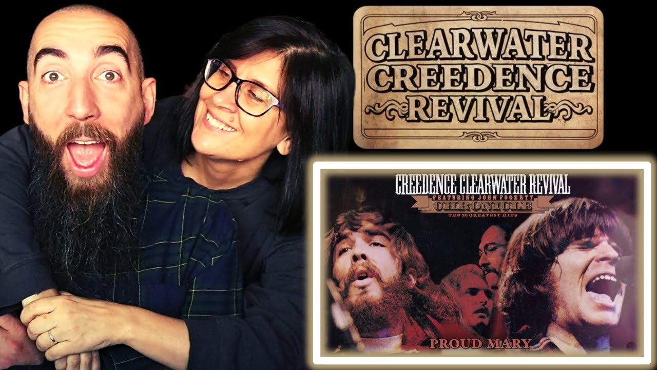 Creedence Clearwater Revival - Proud Mary (REACTION) with my wife