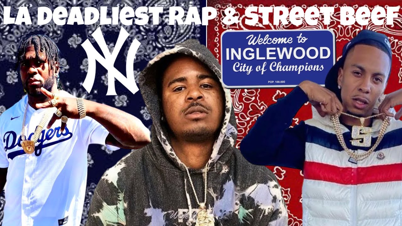 Inglewood Bloods VS Crips & The Stinc Team War Leads To Rap Beef & Death