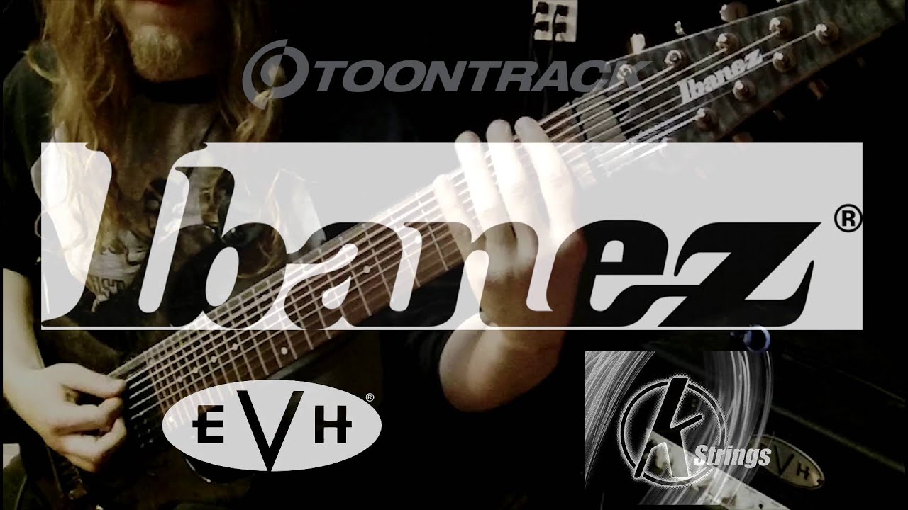 STENGAH - 9 STRING version (Ibanez RG9 play-through)
