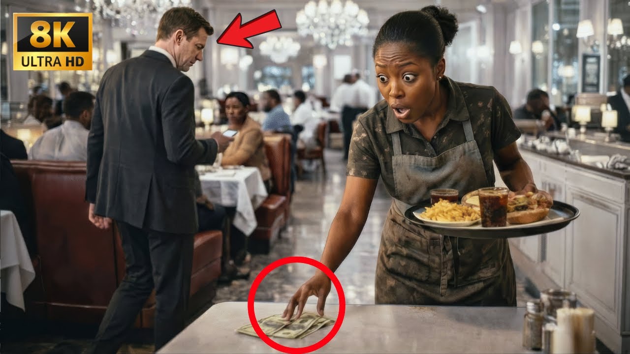 Billionaire Accidentally Leaves $1,000 on the Table - The Black Waitress Did What No One Expected