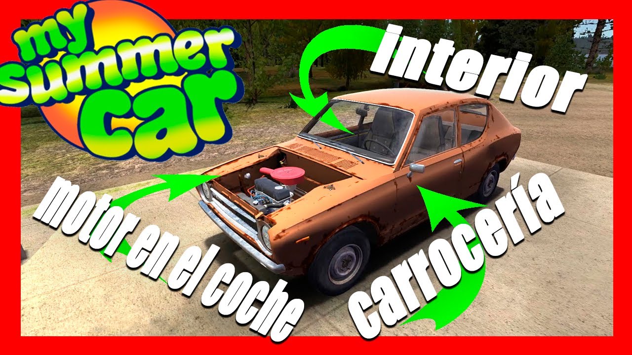 Cómo MONTAR SATSUMA my summer car 2020🔧/🔴Cómo hacer el coche en MY SUMMER CAR.