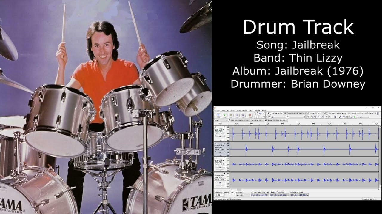 Jailbreak (Thin Lizzy) • Drum Track