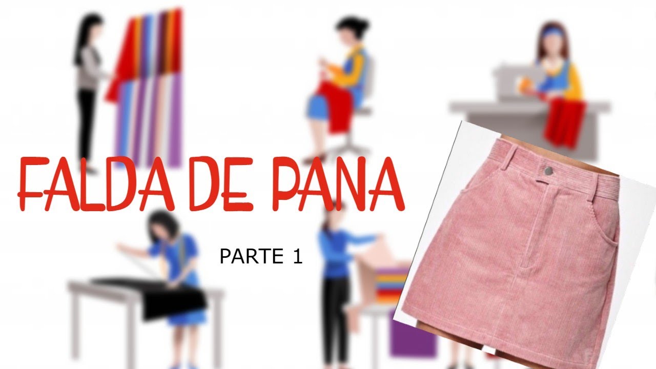 FALDA CON BOLSAS  (PARTE 1)