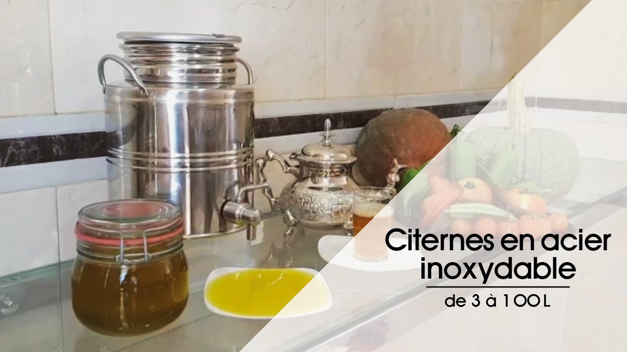Citerne en acier inoxydable 3L à 100L Your packaging