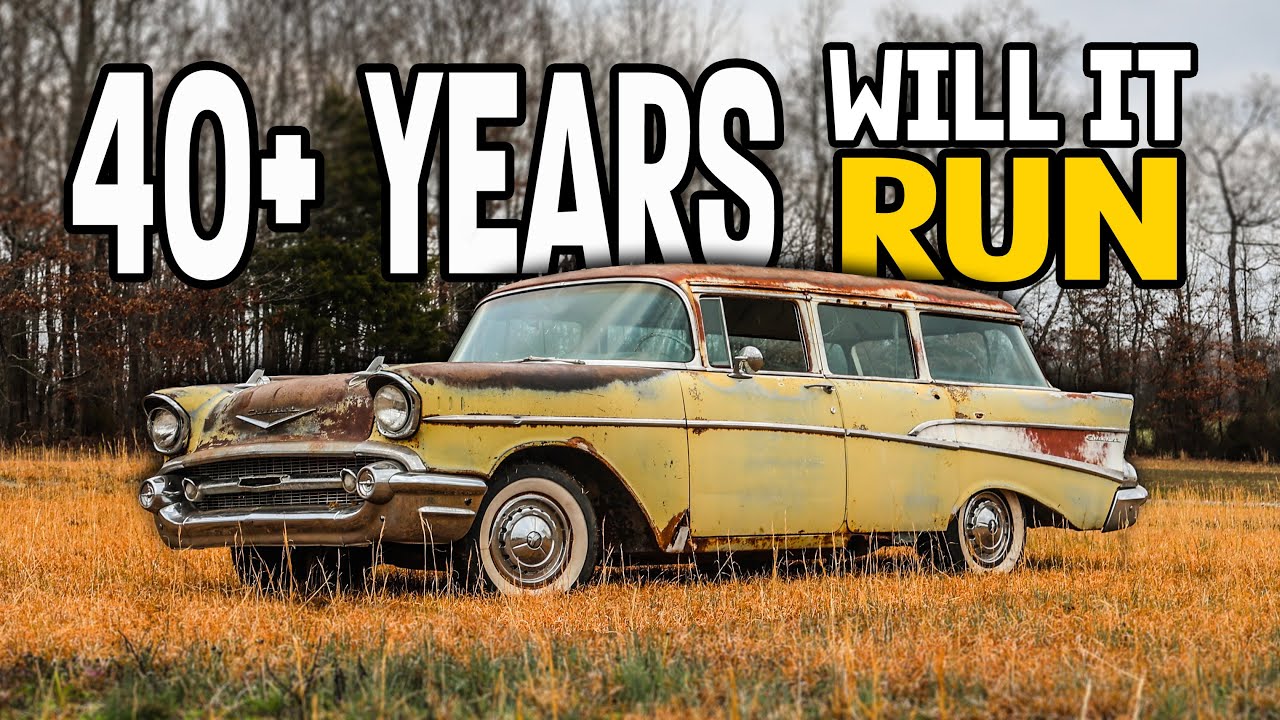 Will This V8 1957 Chevy RUN and DRIVE After 40+ Years?