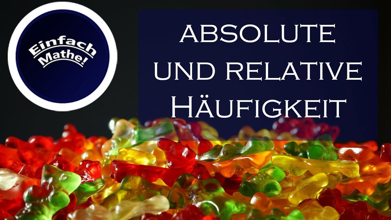 absolute und relative H&auml;ufigkeit | Statistik | einfach erkl&auml;rt by einfach mathe!
