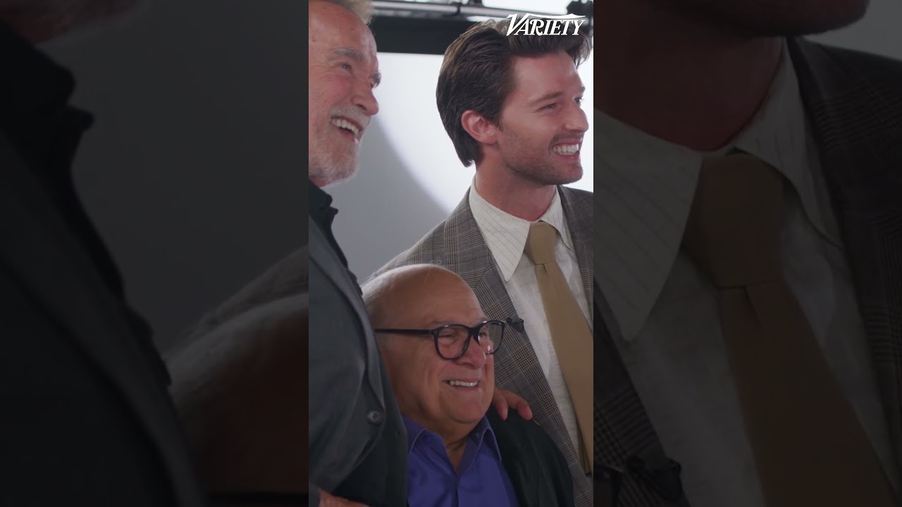 Danny DeVito, Arnold & Patrick Schwarzenegger reunite and make a plan to prank Colin Farrell