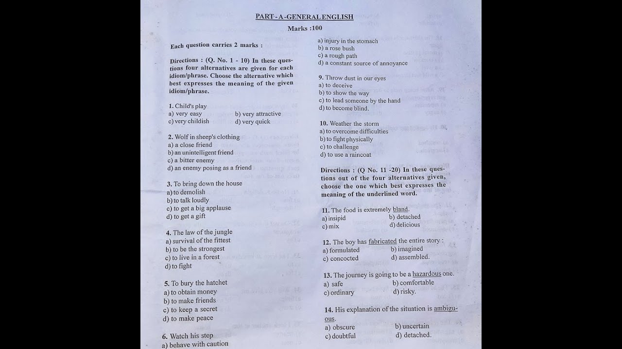 English Synonyms & Antonyms | MPSC Question Solved | General English 2023 | Competitive  Exam 2023 |