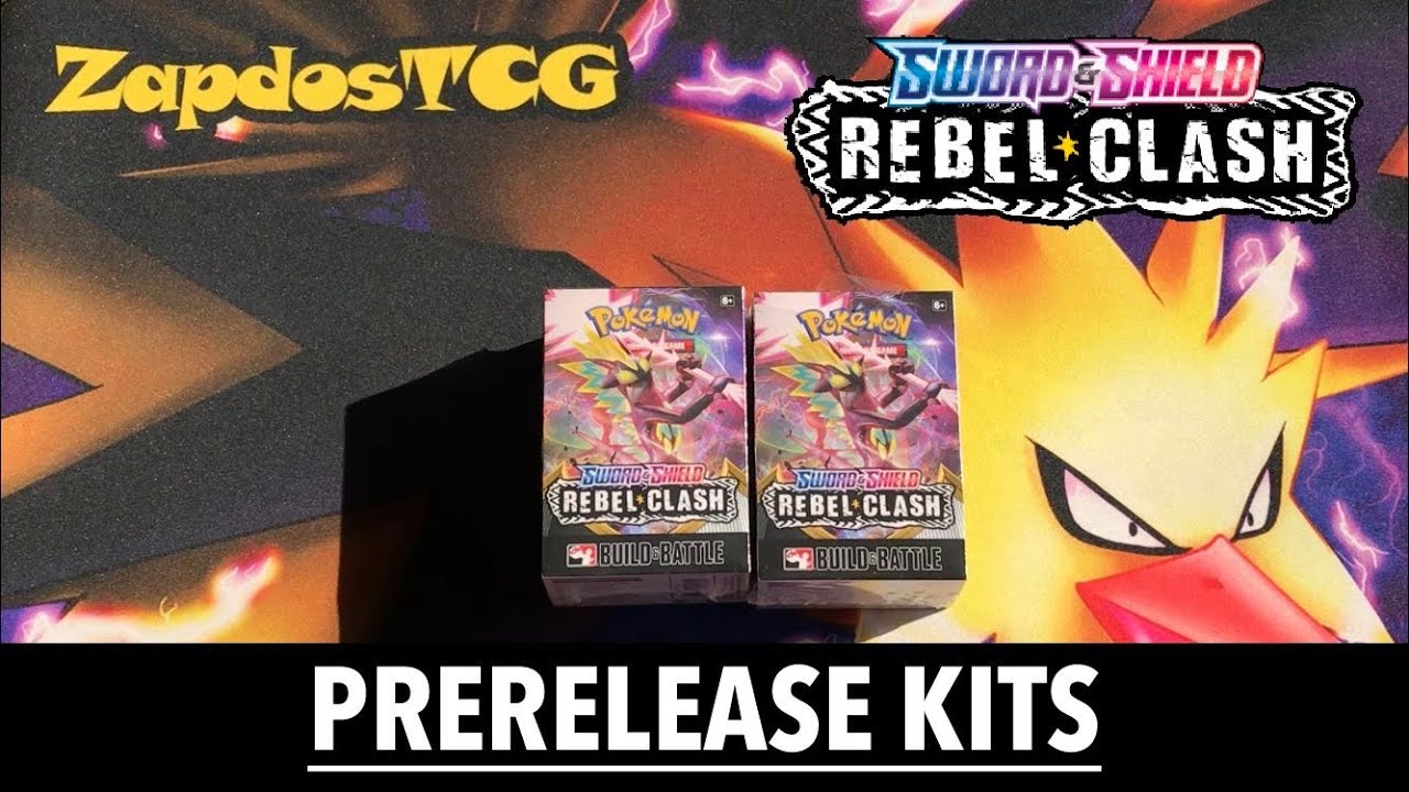 Pokemon Rebel Clash Prerelease Celebration (Opening 14 Booster Packs!!)