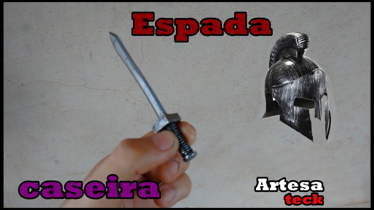 Espada de prego ! Artesateck (Nail sword)