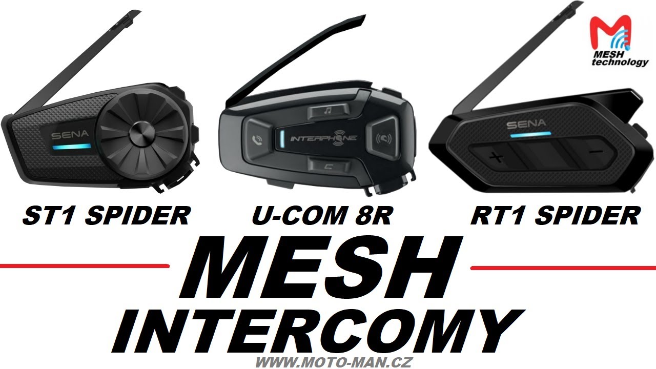 MESH Komunikátory SENA A INTERPHONE