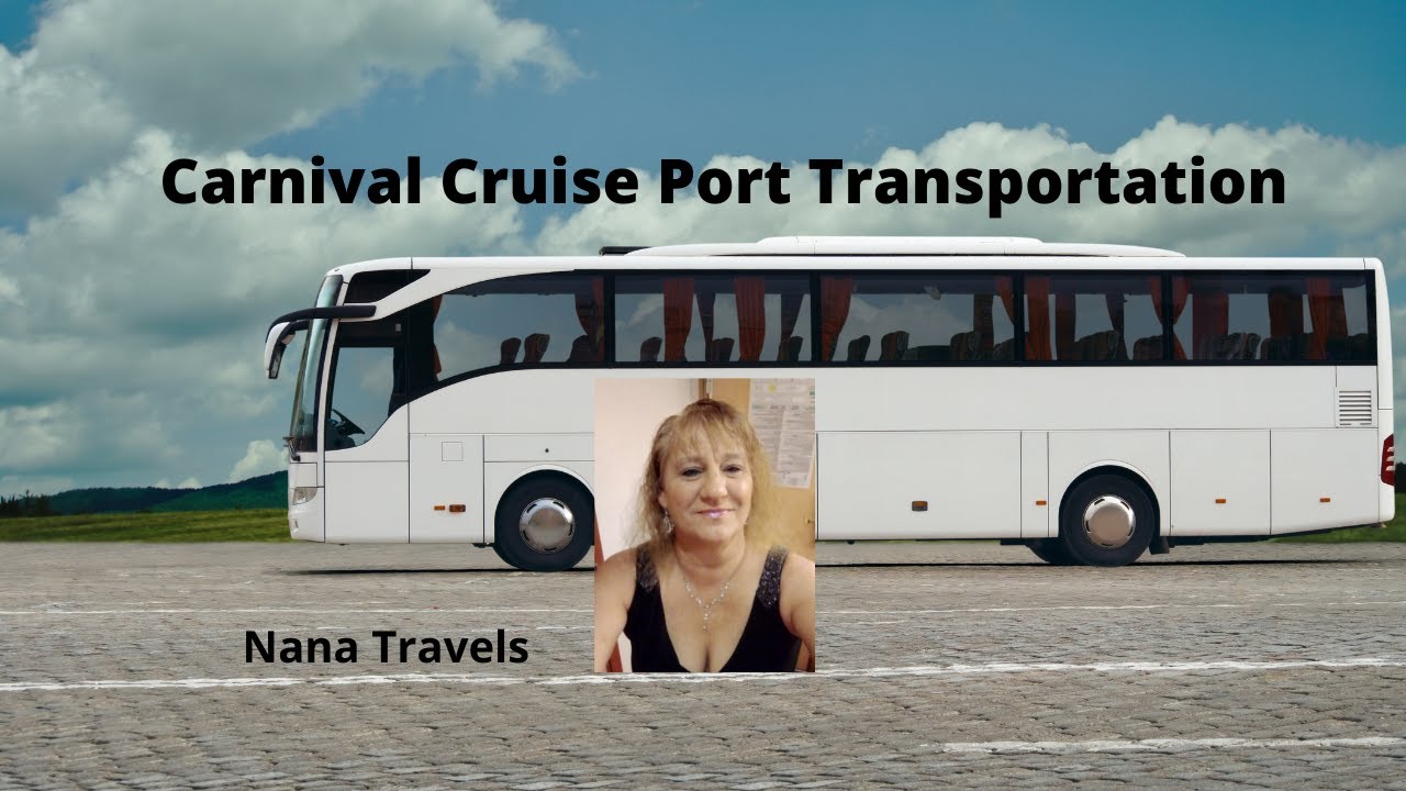 Carnival Cruise Bus Transportation. Houston Texas to Galveston Cruise Port.