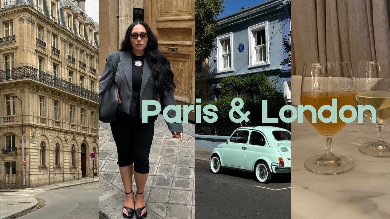 Spend the weekend with me in Paris & London | Shopping, Markets, Notting Hill + Hotel tour