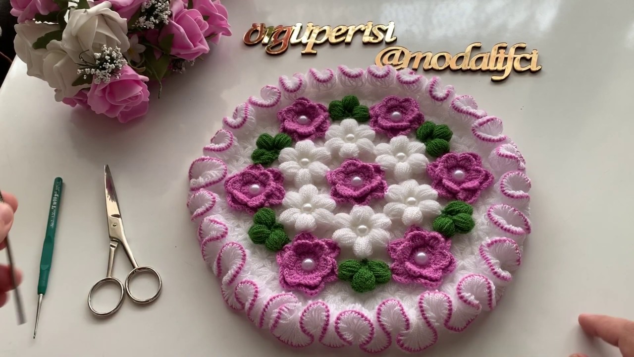 Fırfırlı incili lif modeli yapımı